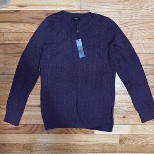 Talbots Long Sleeve Sweatshirt Top Size L